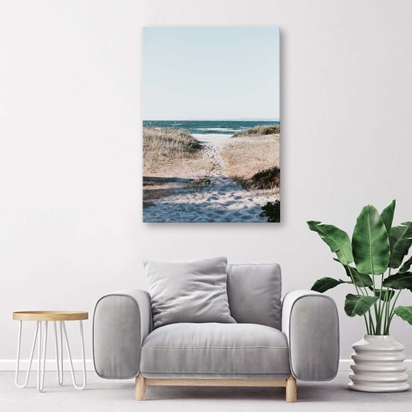 Feeby Obraz na płótnie Zejście na plażę 40x60