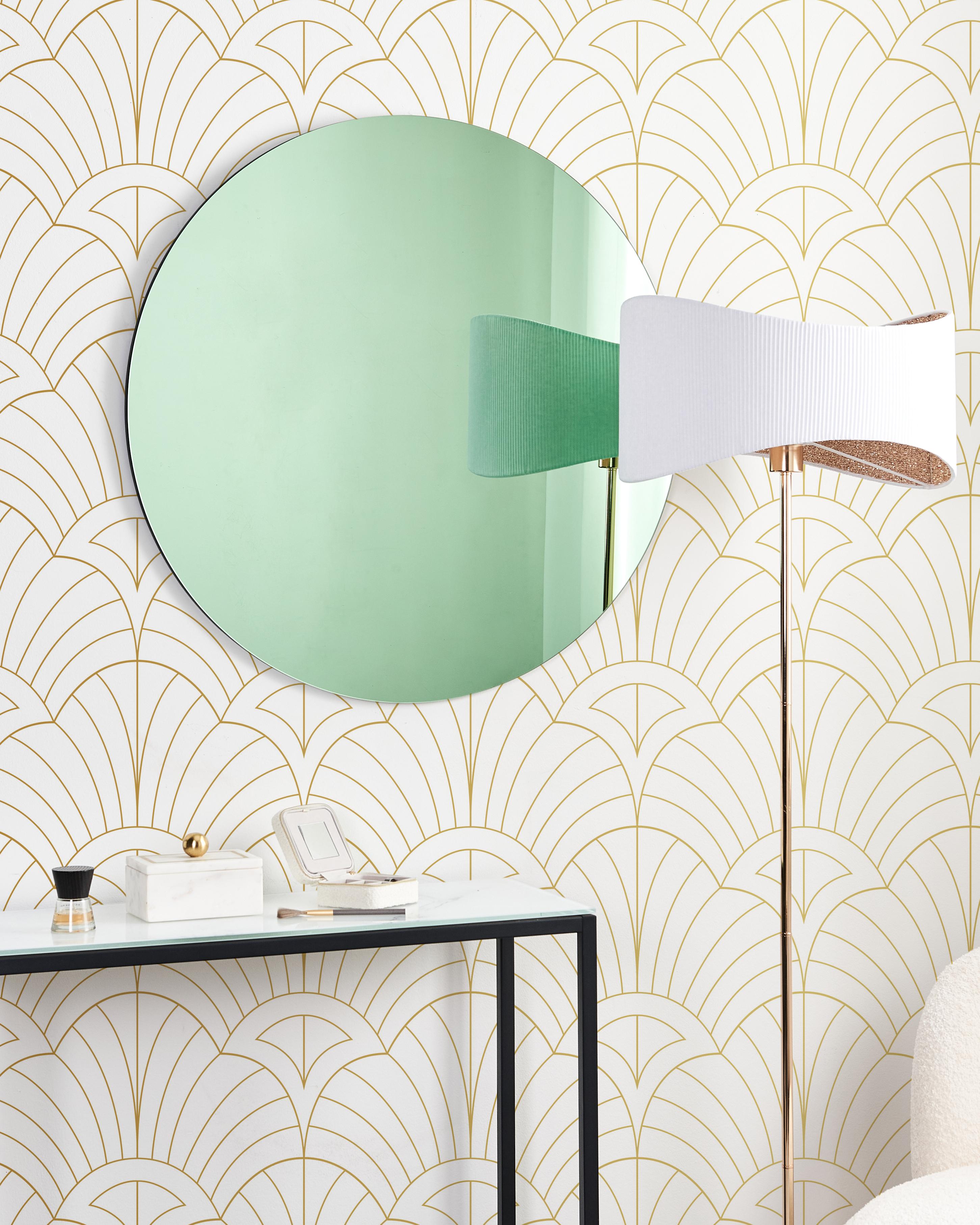 Wall Mirror BOUCHON 80 cm 80 cm Green