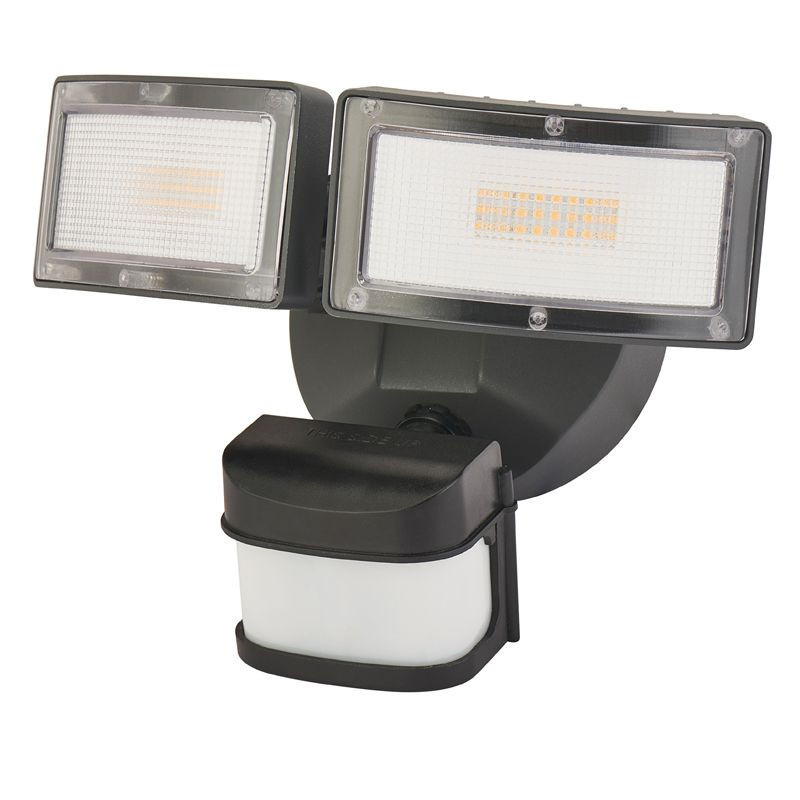Naświetlacz Duo z czujnikiem czarny LED 36W 3000lm 4000K IP54 SU-MA