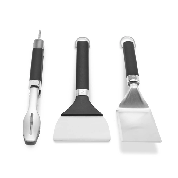 Zubehörset, bestehend aus Spatel, Zange, Schaber