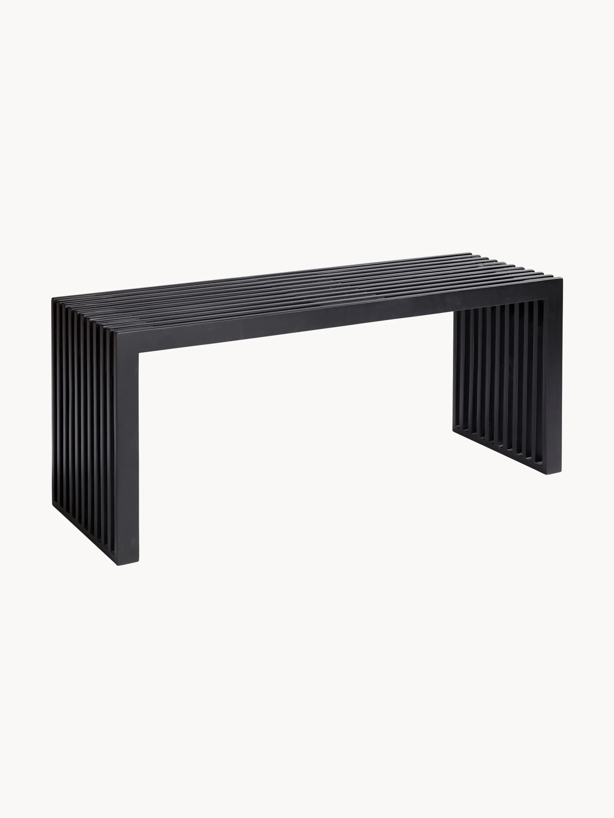Sitzbank Rib aus Mahagoniholz