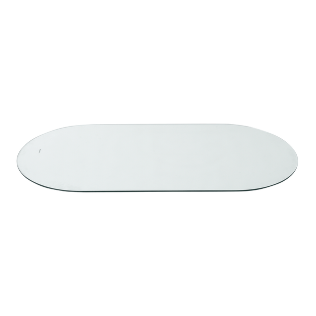 TAMPO VIDRO TEMPERADO OVAL 10 MM X 1,80 M X 90 M TRISKEL
