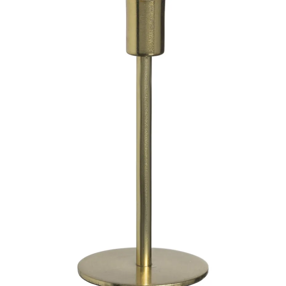 Kwantum Kandelaars | Kandelaars | Kandelaar Metaal Goud – 17 Cm 017CM