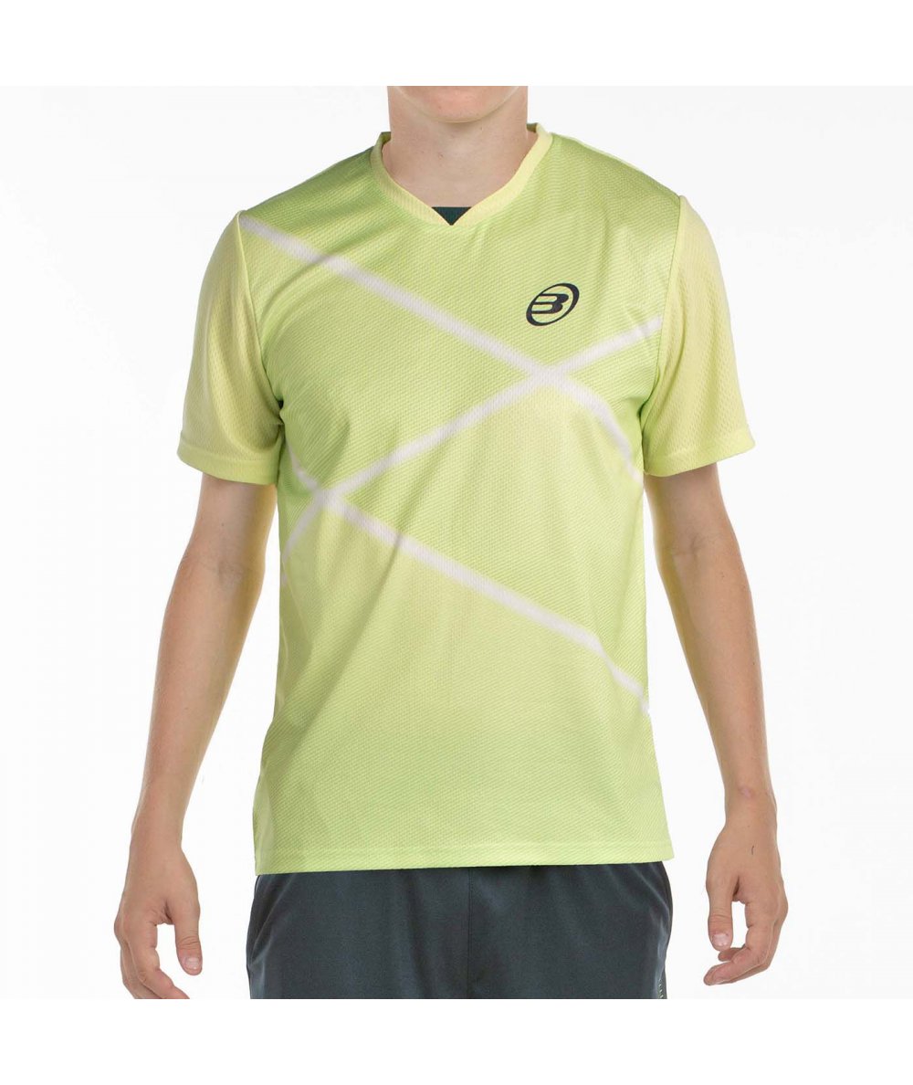 CAMISETA BULLPADEL LADRA J LIMON