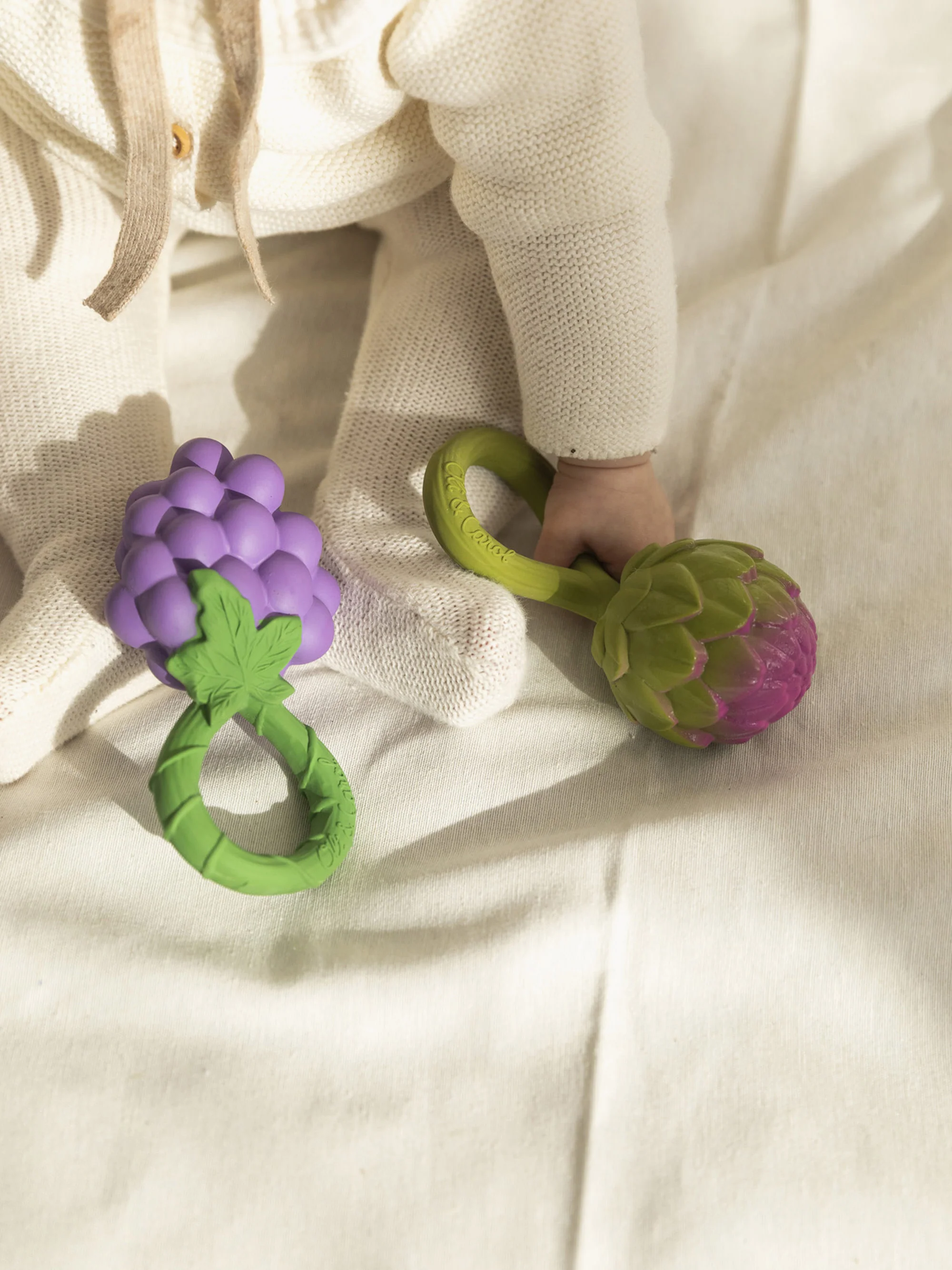 Handgefertigte Rassel Grape