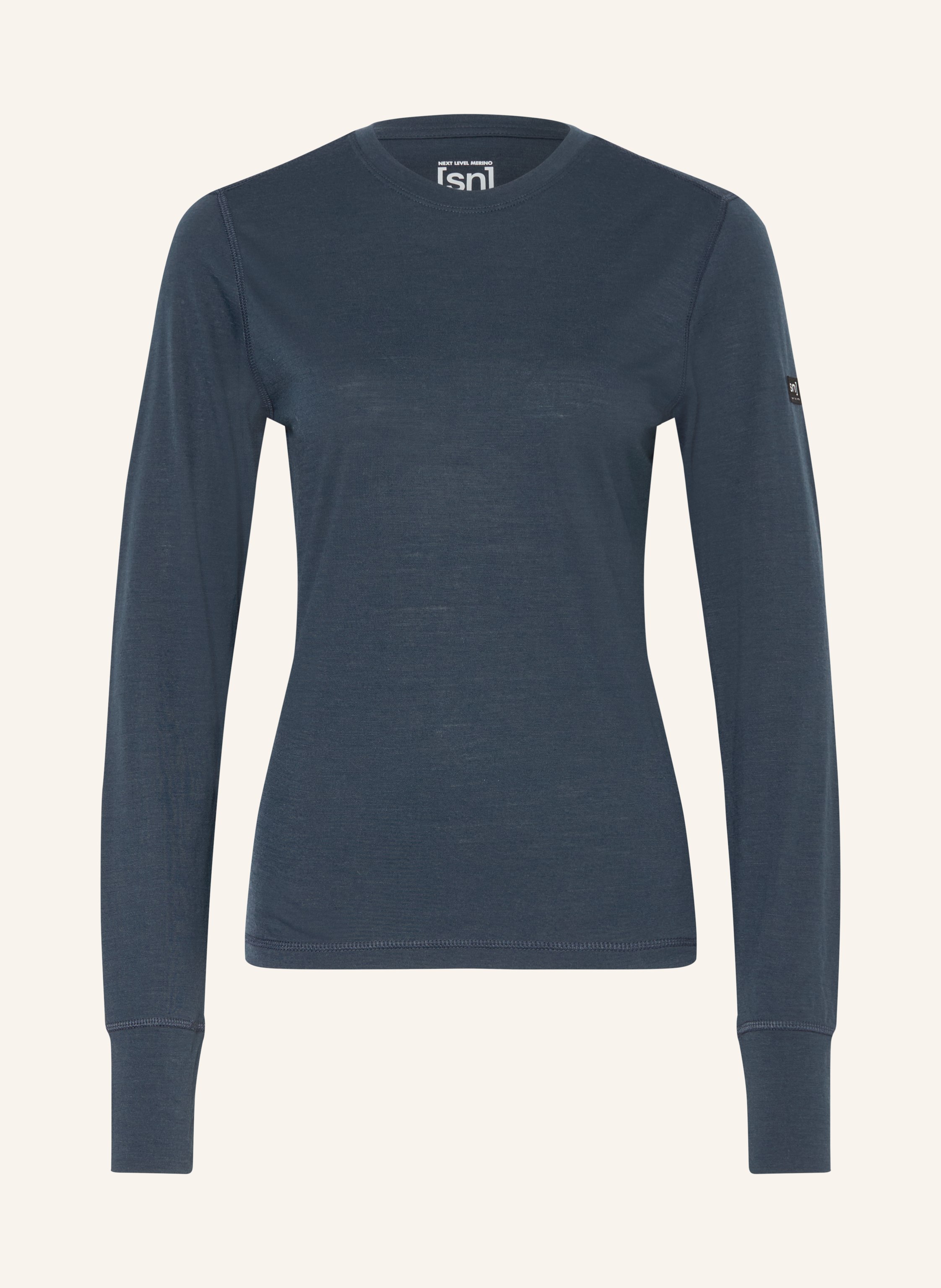 super.natural Longsleeve TUNDRA 175 LS mit Merinowolle