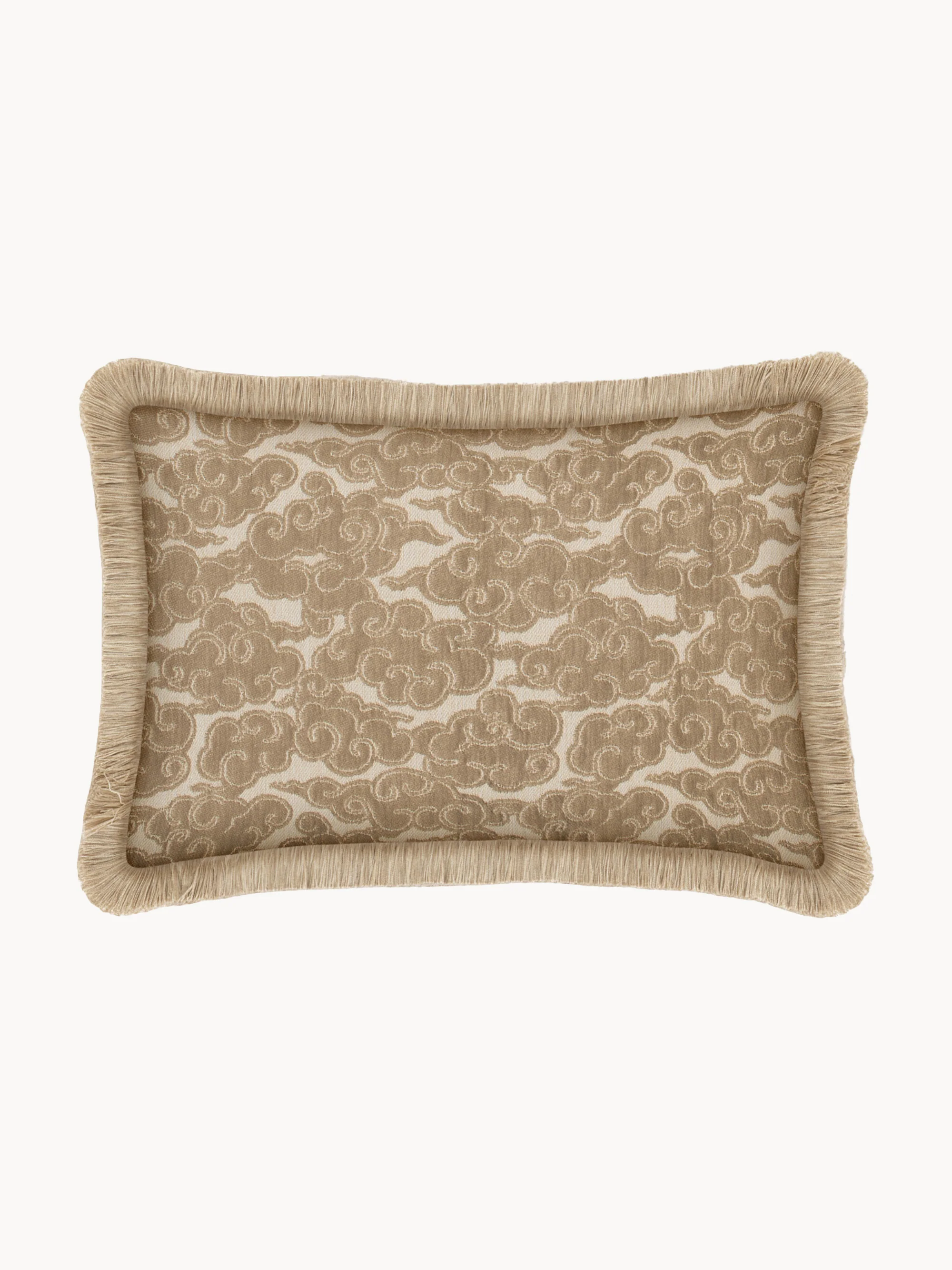 Handgefertigtes Outdoor-Kissen Yin