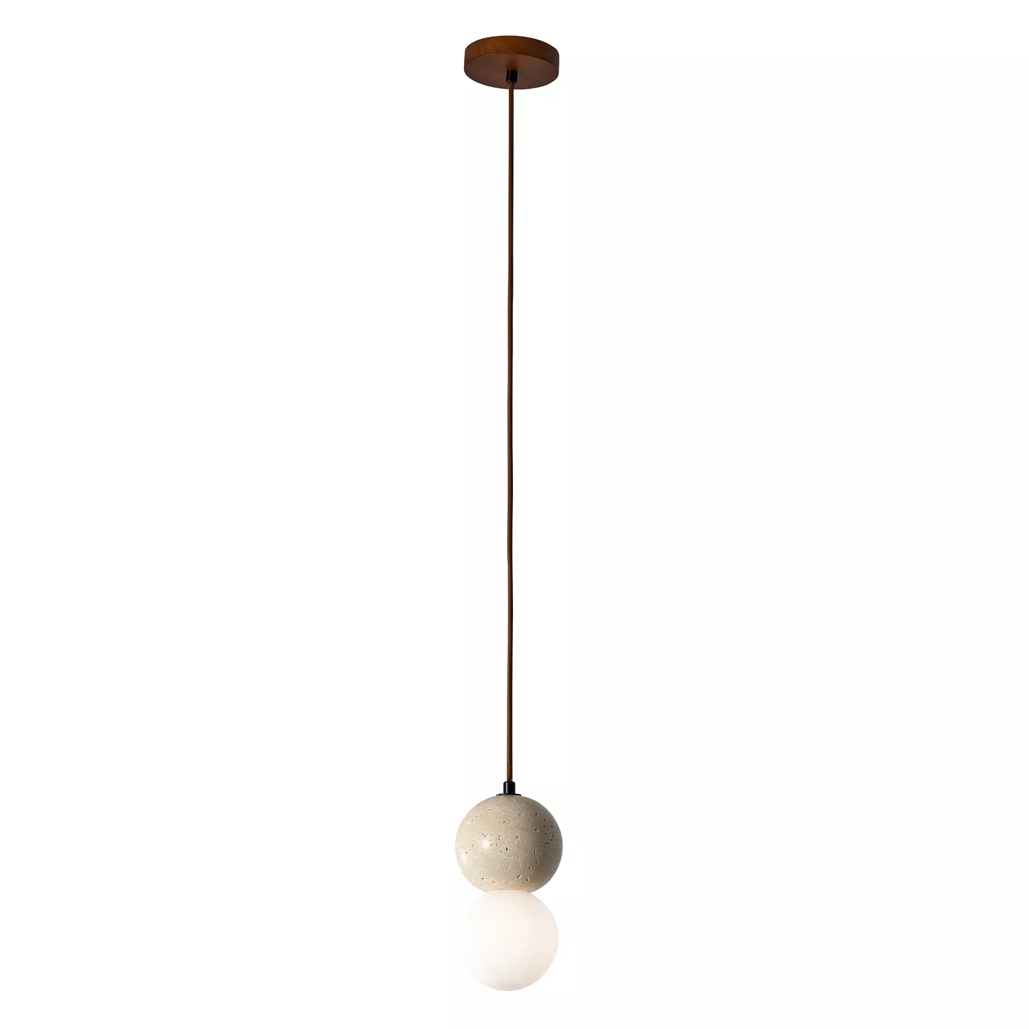 Lampa Wisząca Bilo I 1xG9 biały PL0135