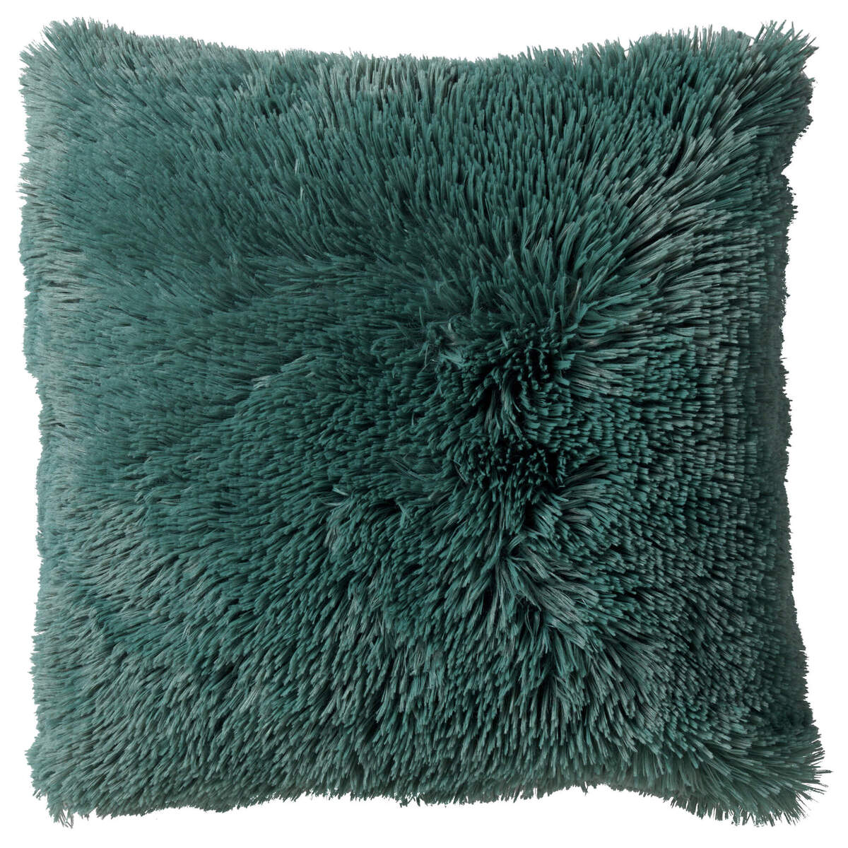 FLUFFY - Kussenhoes 45x45 cm - superzacht - effen kleur - Sagebrush Green - groen