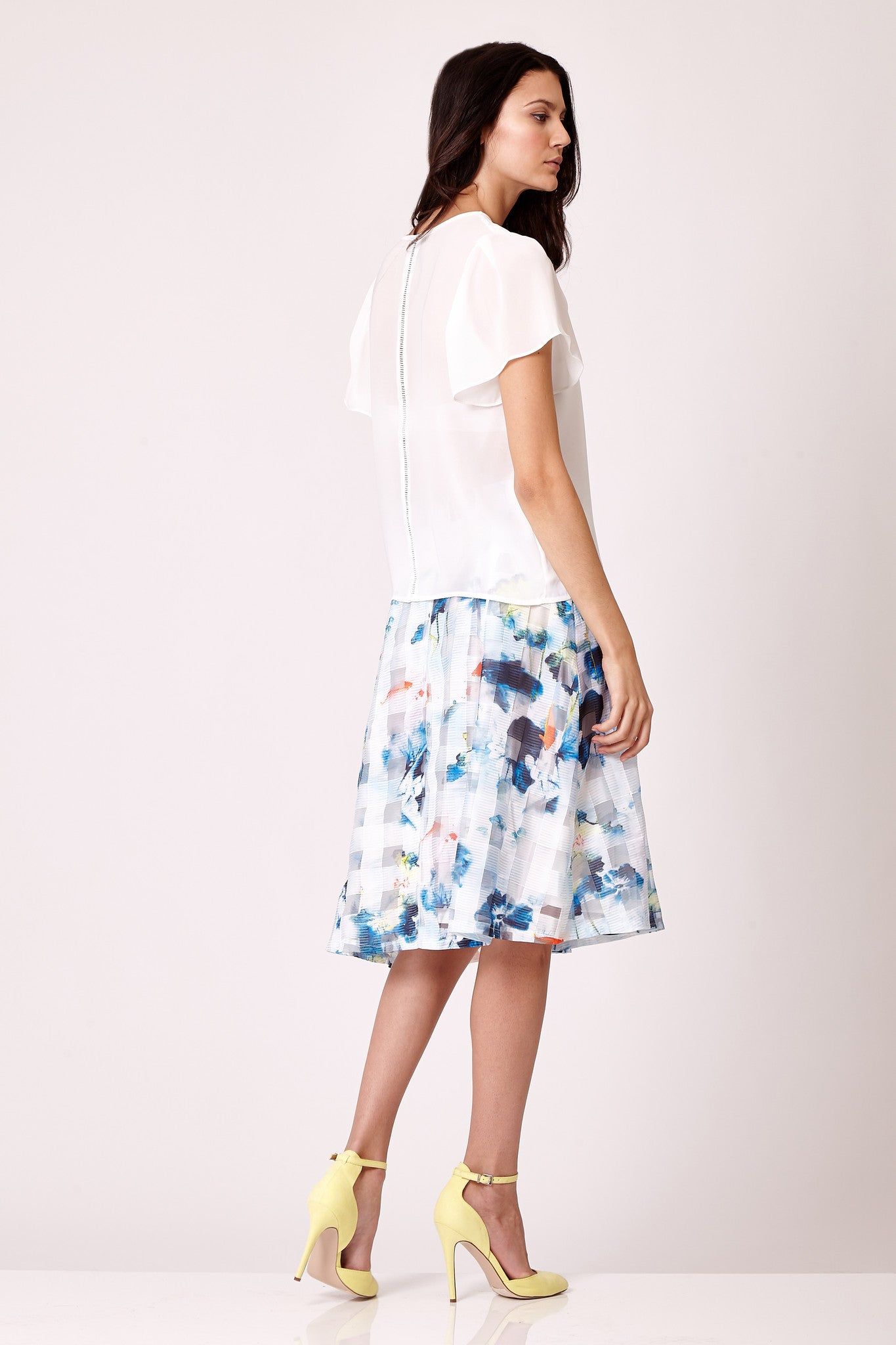 Cutie London V-neck Loose Fit Blouse