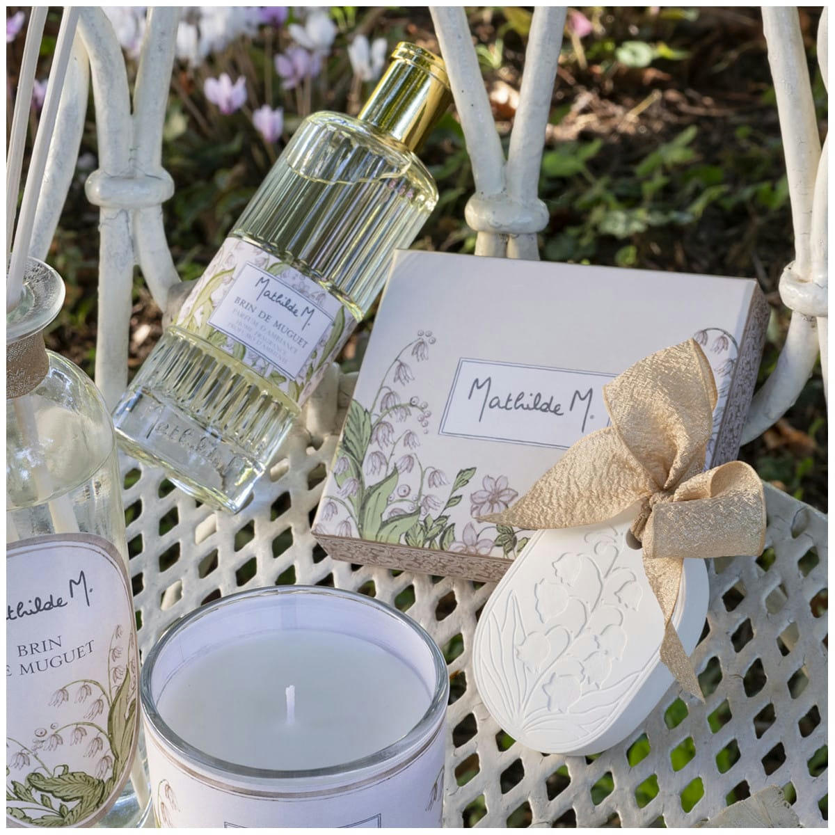 - Décor parfumé Porte-Bonheur - Brin de Muguet