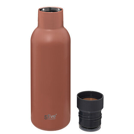 Butelka termiczna Iso ceglasta 450 ml zakrętka 360°