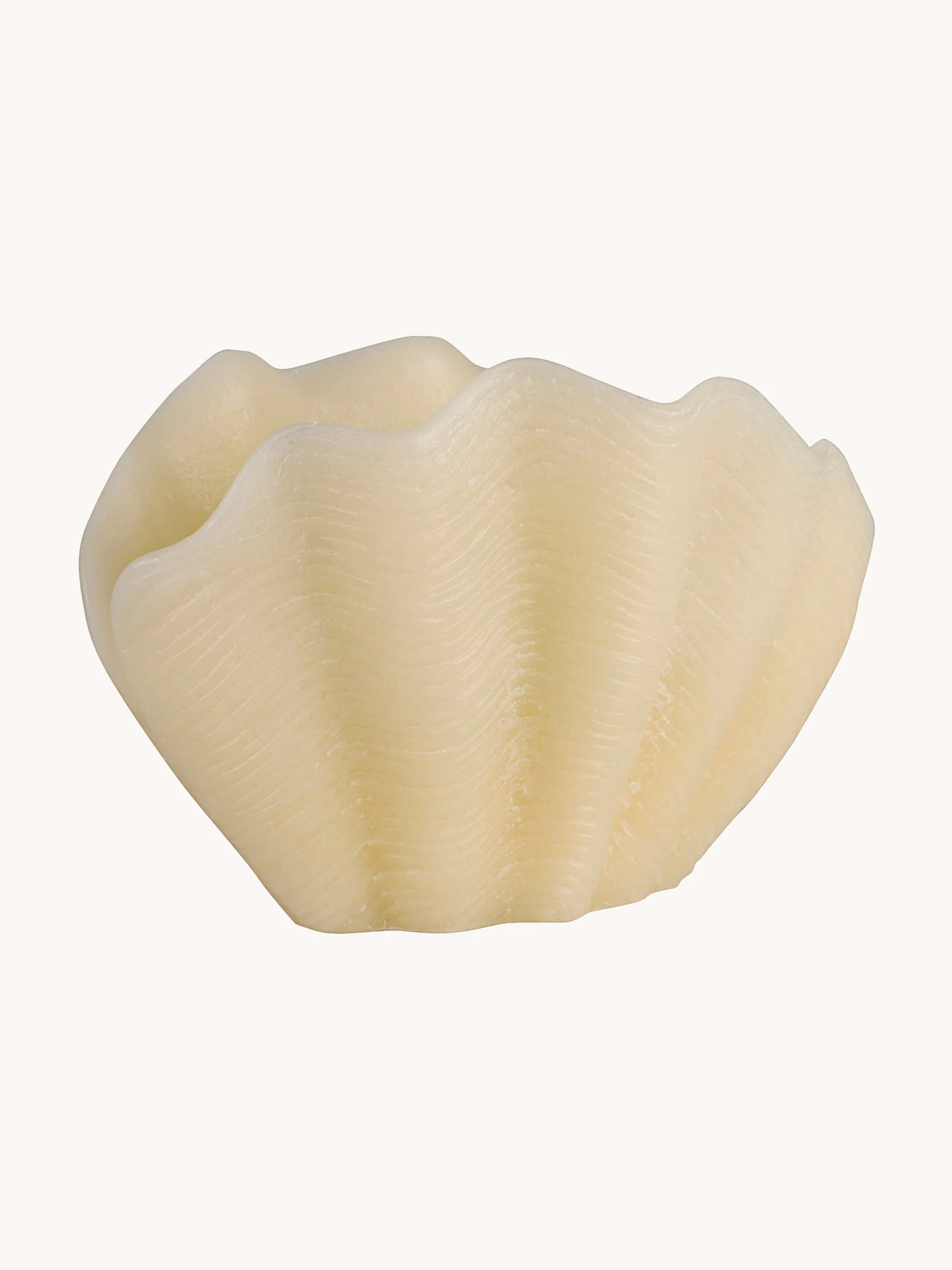 Handgefertigte Kerze Shell in Muschel-Form
