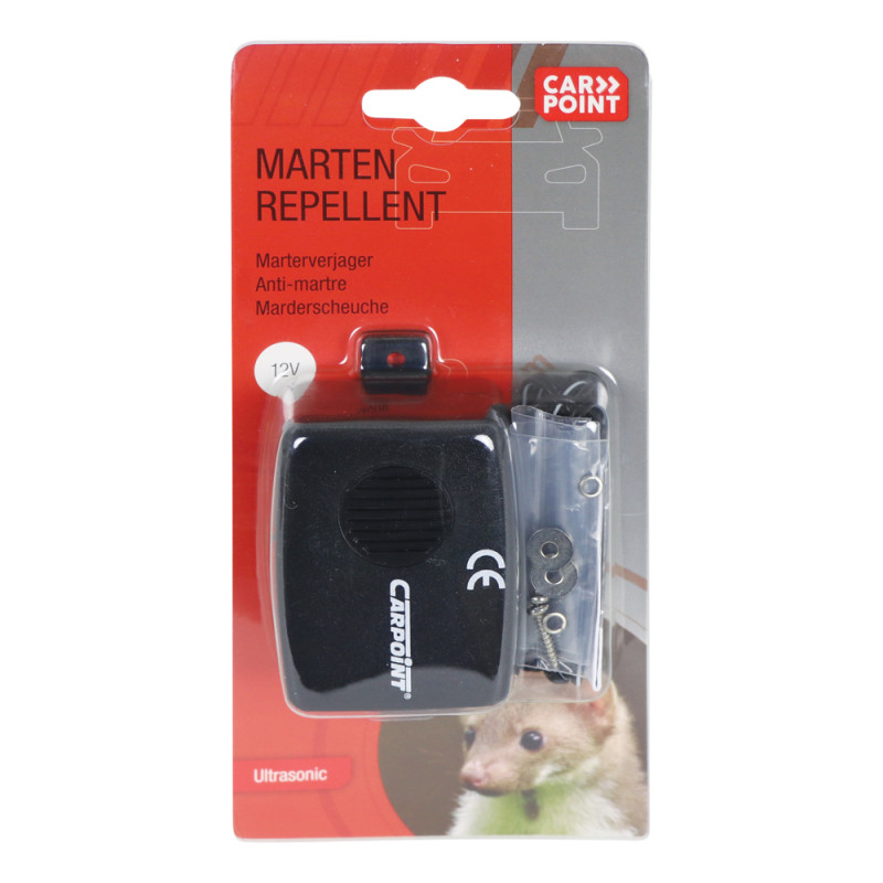 Répulsif à ultrasons anti-martre et fouine 12 V CARPOINT