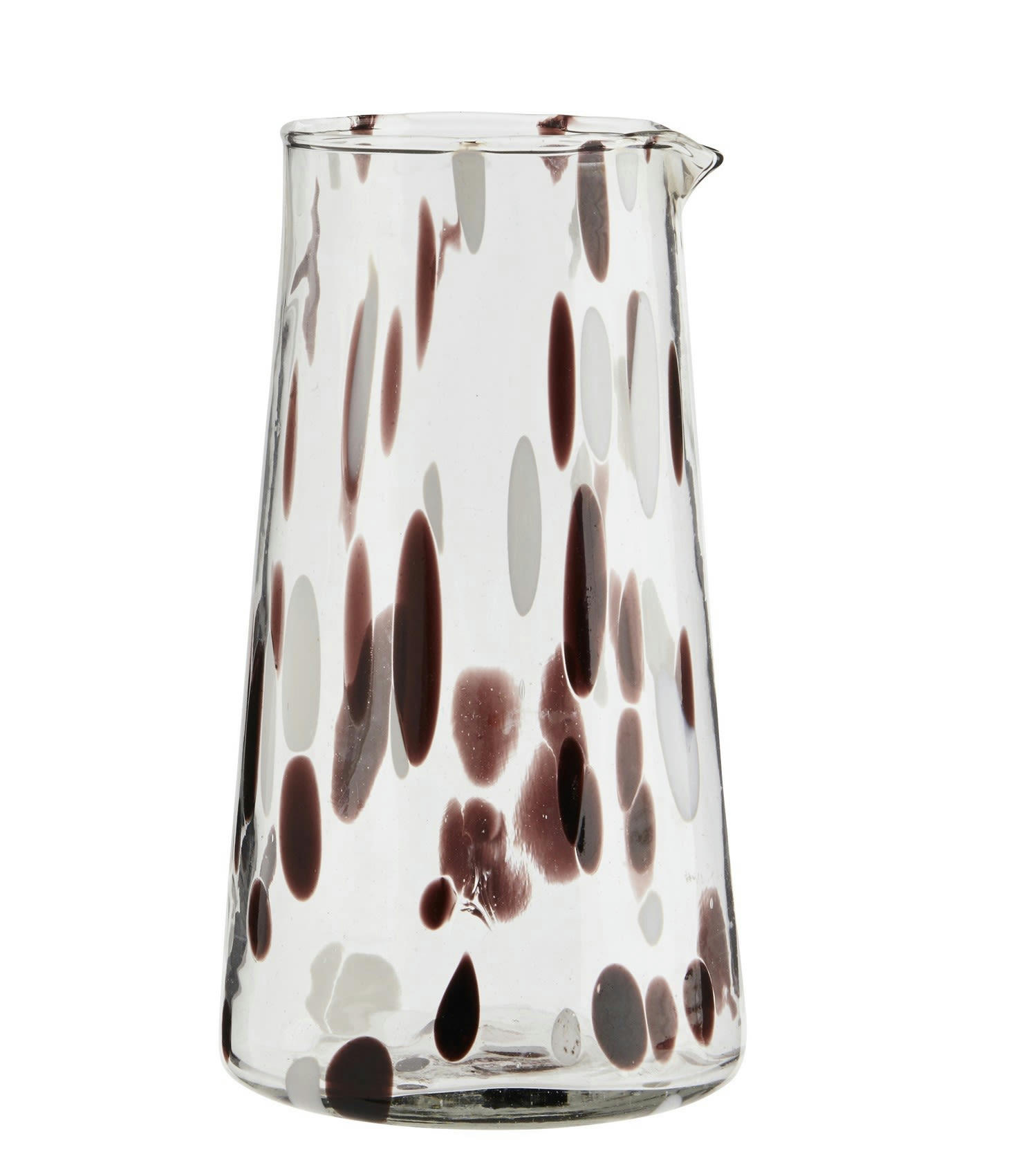 - Carafe Verre Marron 11X11