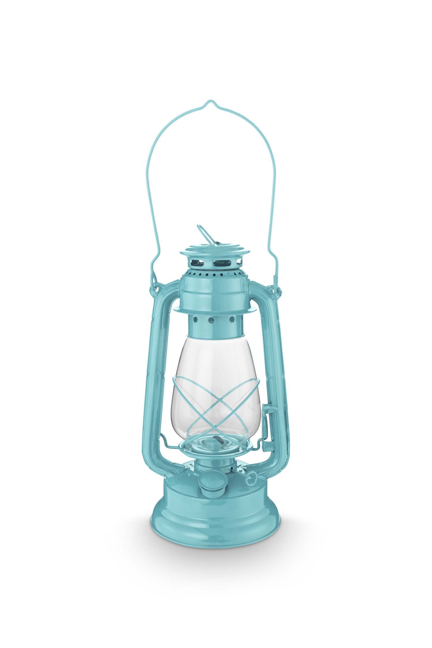 vtwonen - Olielamp - Metaal - Lichtblauw - 17x33cm