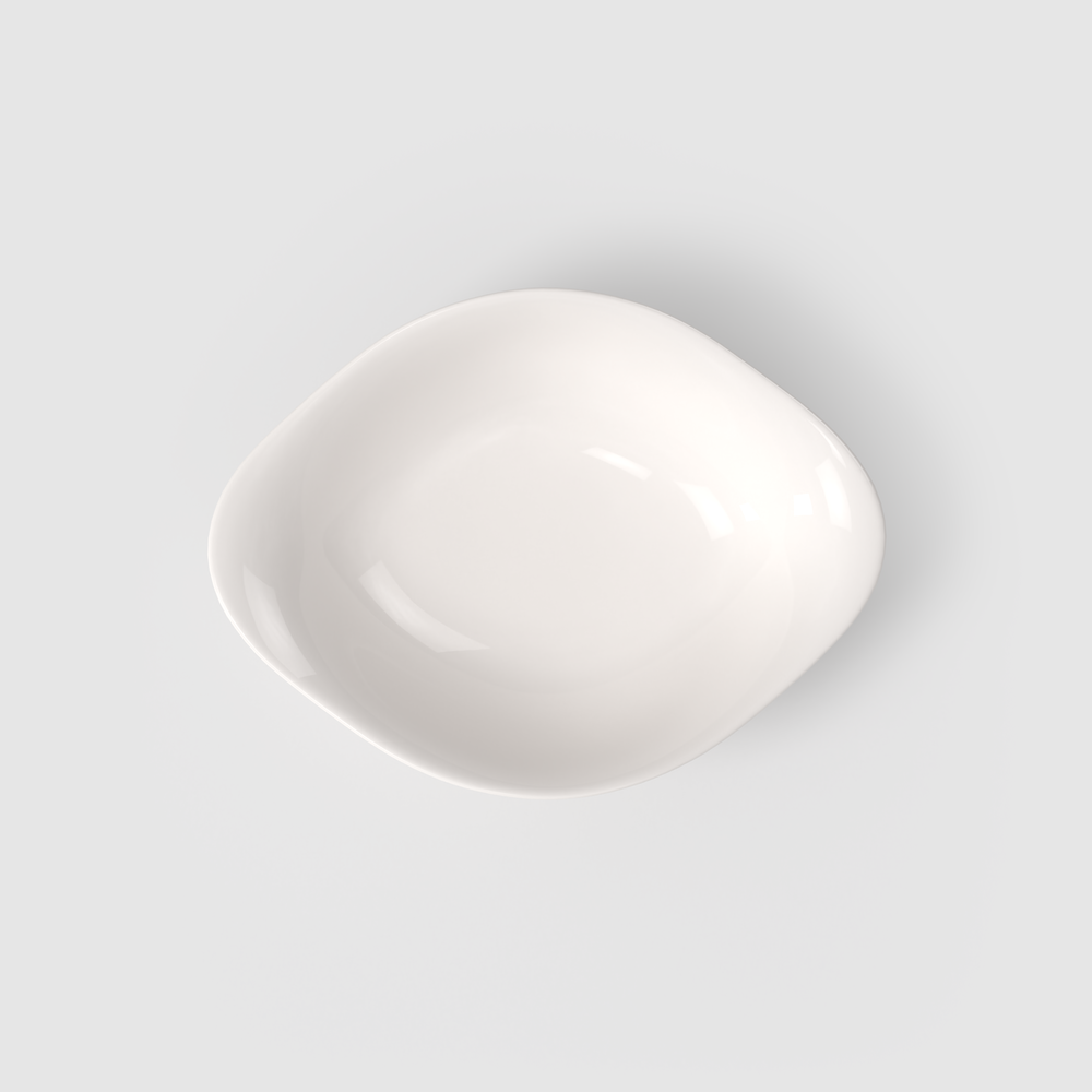 Vapiano Pasta bowl - White, 10.6'' x 7.9'', Premium Porcelain