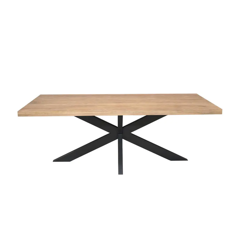 StarFurn - Eettafel Dakota rechthoek 220 cm - naturel