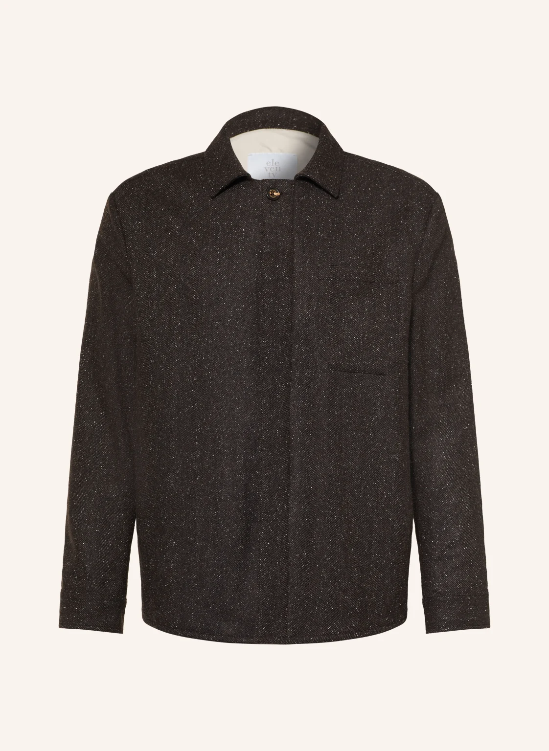 eleventy Overjacket aus Tweed