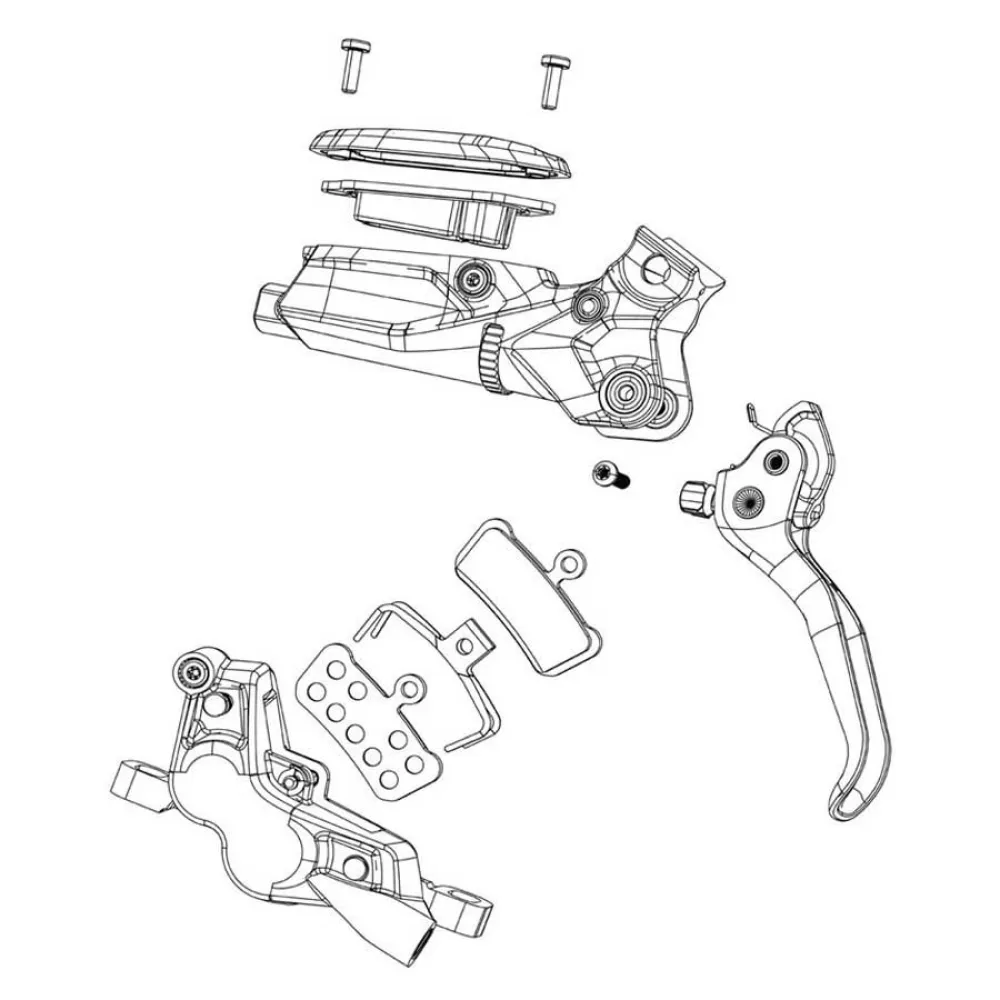 Sram H-Spring XL Maven 2024  disc brake pads 20 units