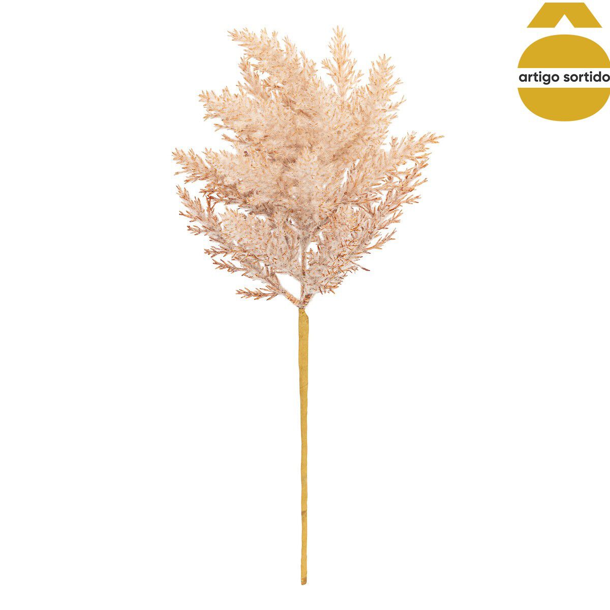 Haste artificial flor de gelo james 36cm