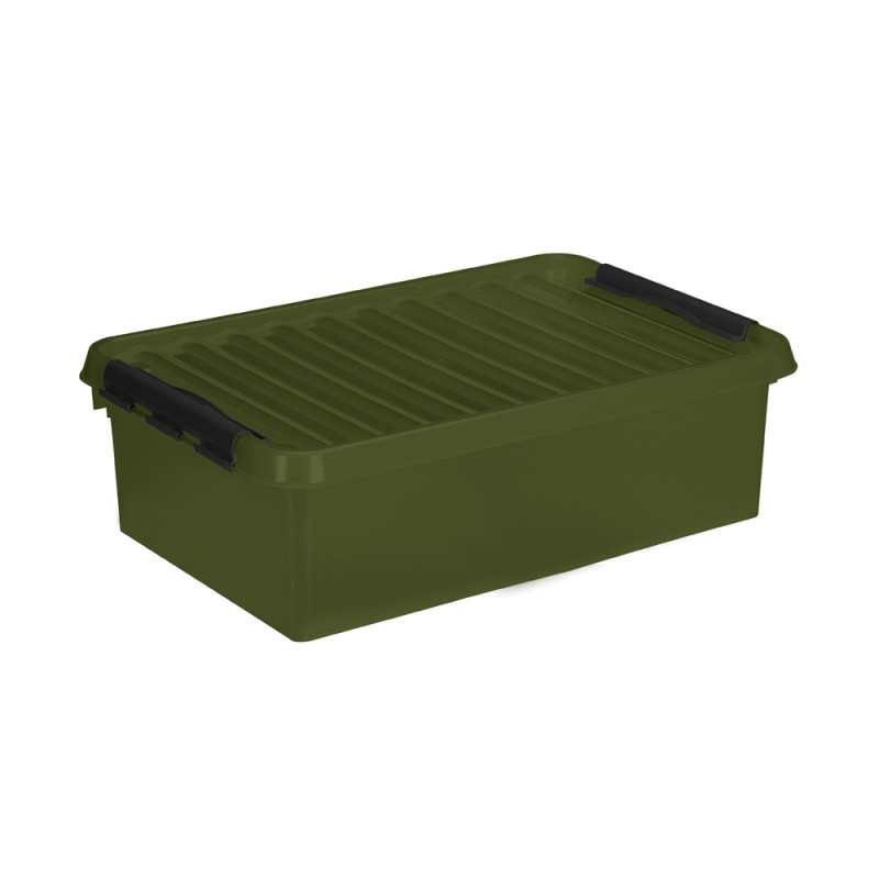 Box de rangement Q-Line vert et noir 32 L SUNWARE