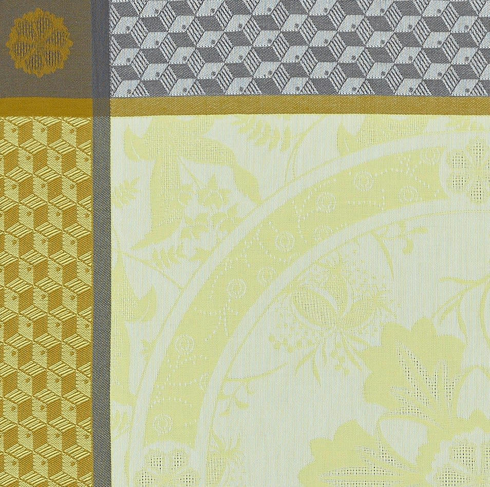 DUCHESSE - Serviette en coton narcisse 58 x 58