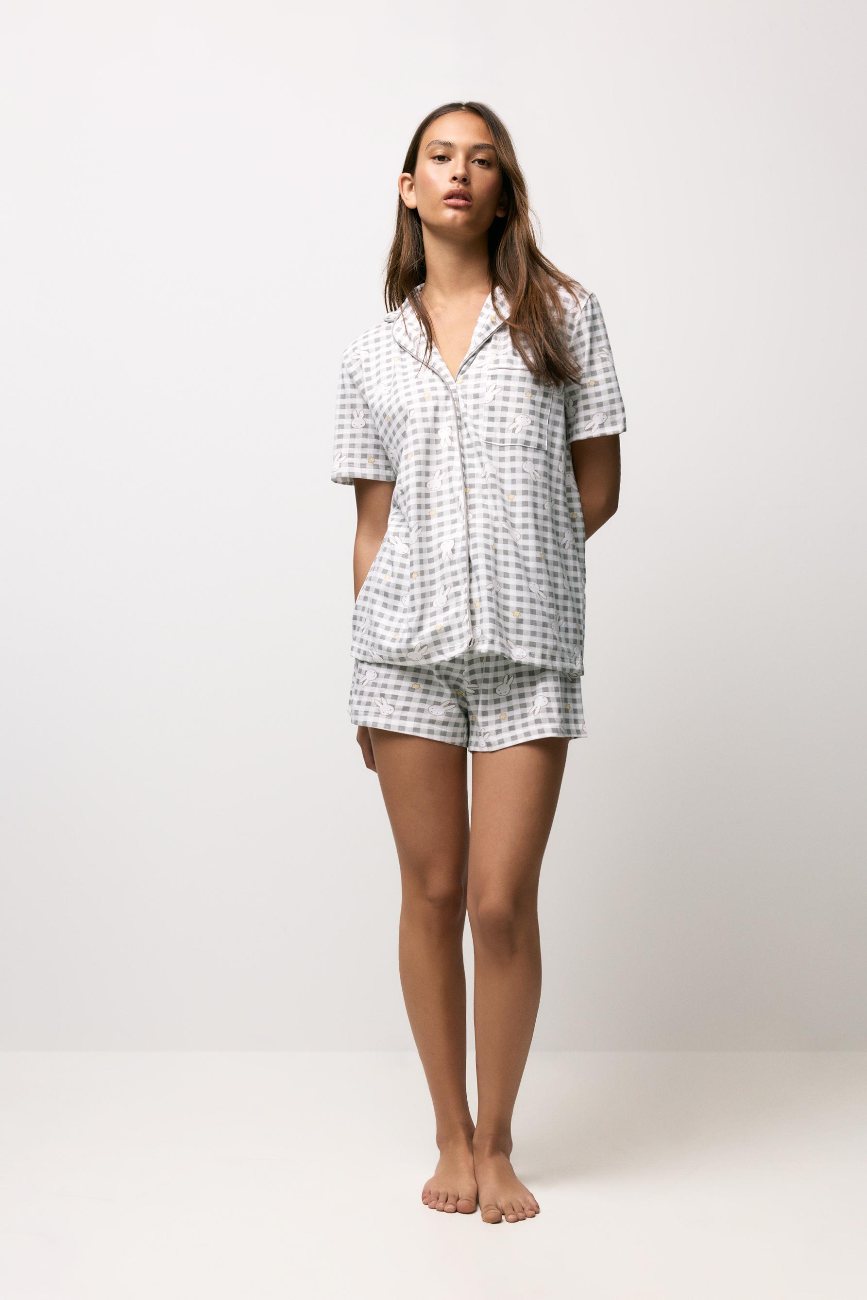 Pijama corto camisero Miffy©