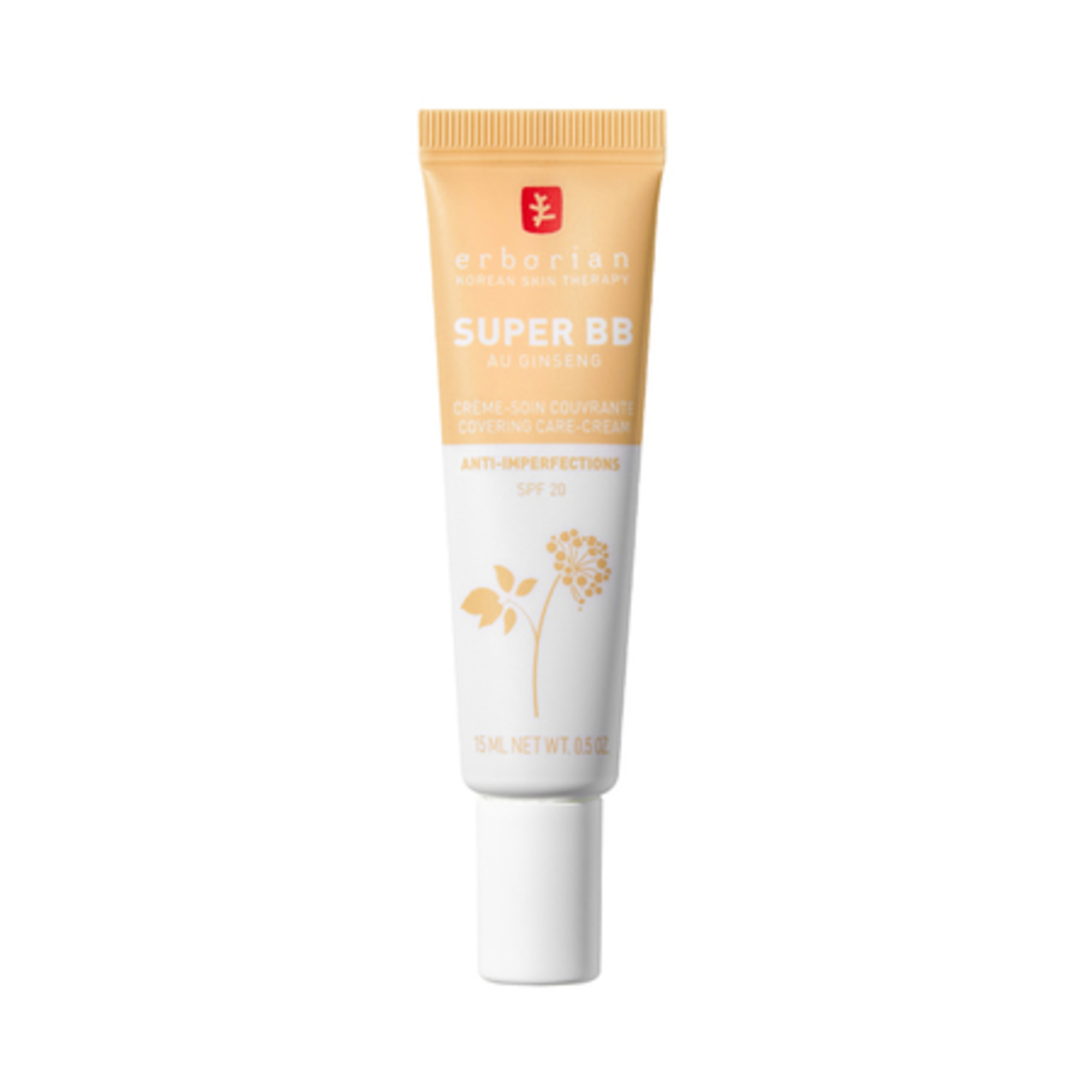 SUPER BB AU GINSENGCrème soin couvrant anti-imperfections - Format Voyage