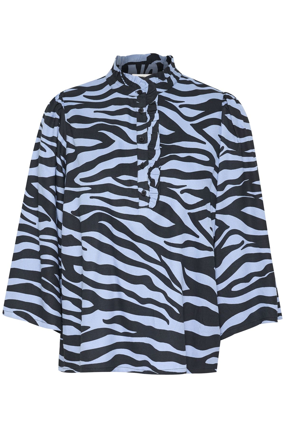Kaffe KAolga 3/4 Sleeve Animal Print Blouse