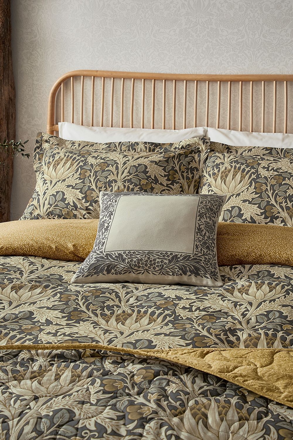 Morris & Co Artichoke' Cotton Duvet Cover Set