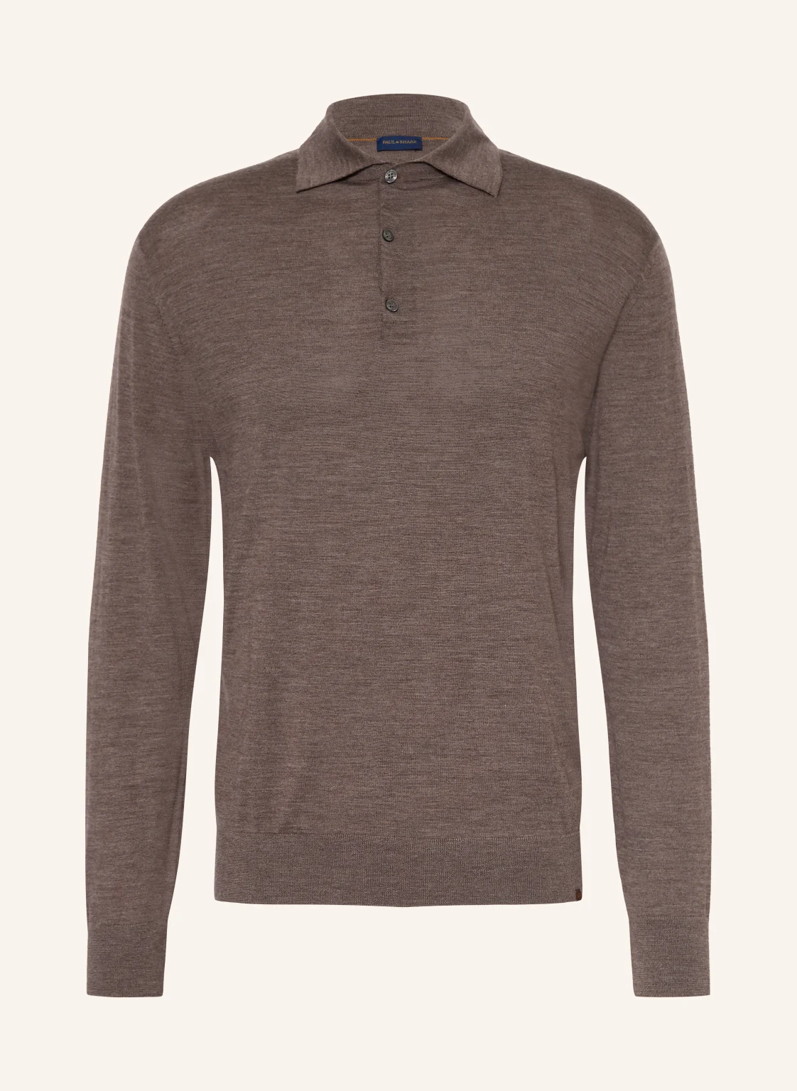 PAUL & SHARK Strick-Poloshirt Regular Fit aus Merinowolle