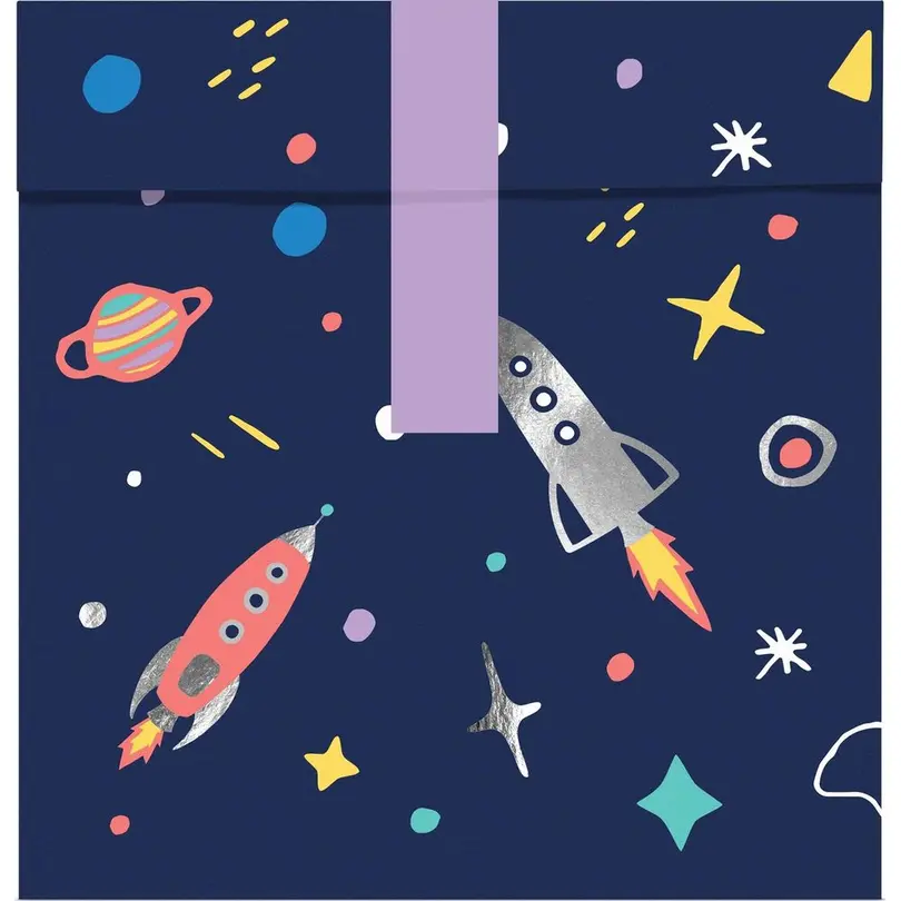 Geschenktüte 6er-Set Kosmos