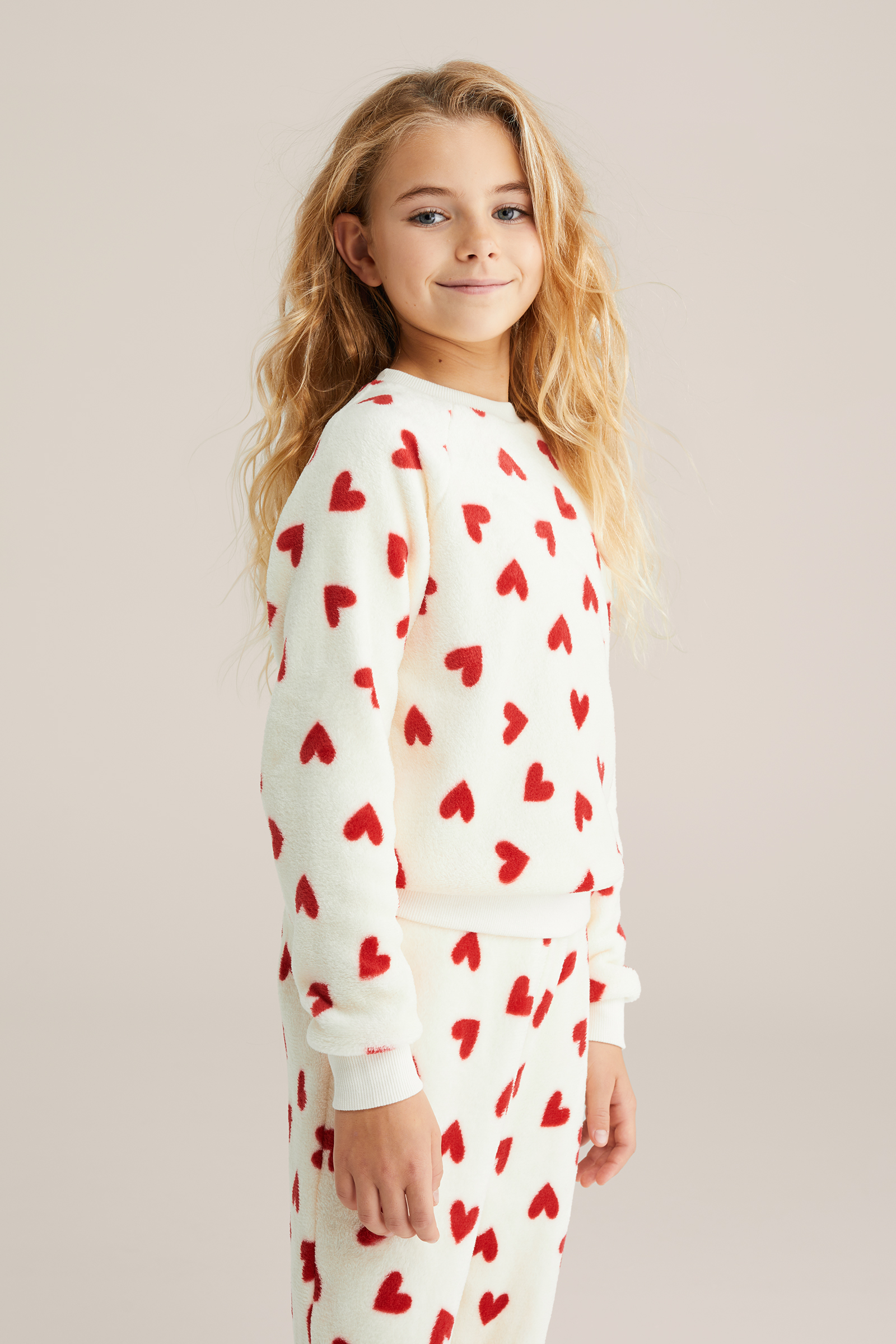 Meisjes pyjama met print