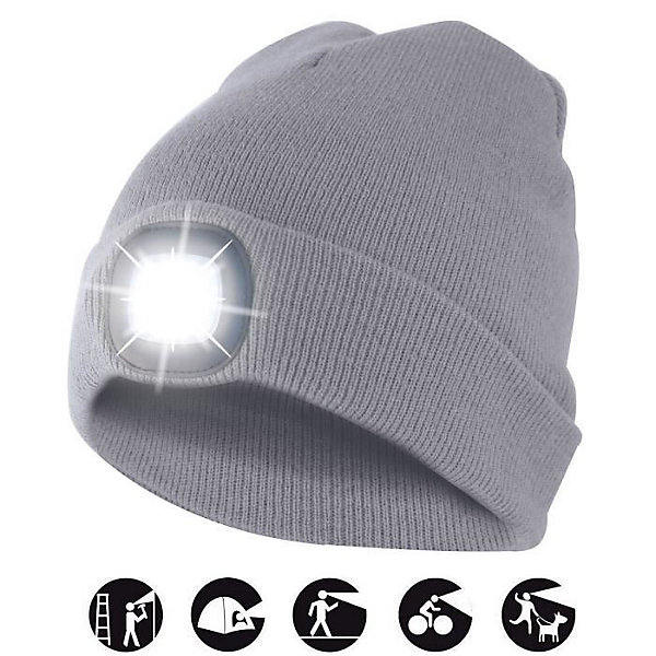 Lampe de Poche - LIGHTHOUSE - Bonnet LED Rechargeable - 100 Lumen - 3 Modes - 20 m Portée