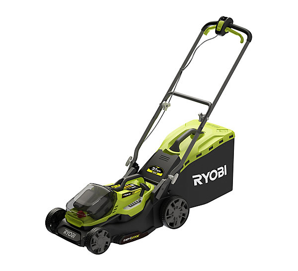 Coupe-bordures et tondeuse hybride Ryobi (avec 2 batteries et 1 chargeur)
