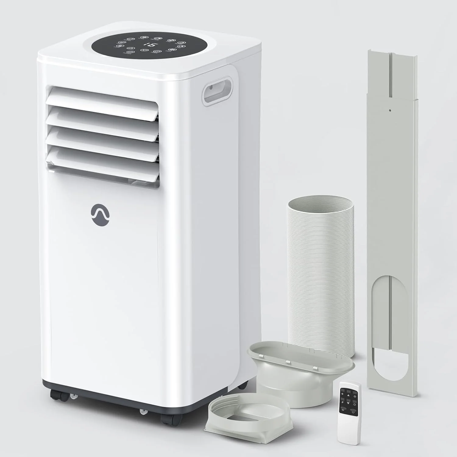 Portable Air Conditioners, 10000 BTU Air Conditioner Portable for Room up to 450 Sq. Ft., 3-in-1 Portable AC Unit with Digital Display, Remote Control, Window Installation Kit, 24H Timer, Sleep Mode(Modern)