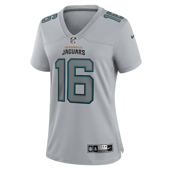 Trevor Lawrence Jacksonville Jaguars Nike Women's Atmosphere Fashion Game Jersey - Gray