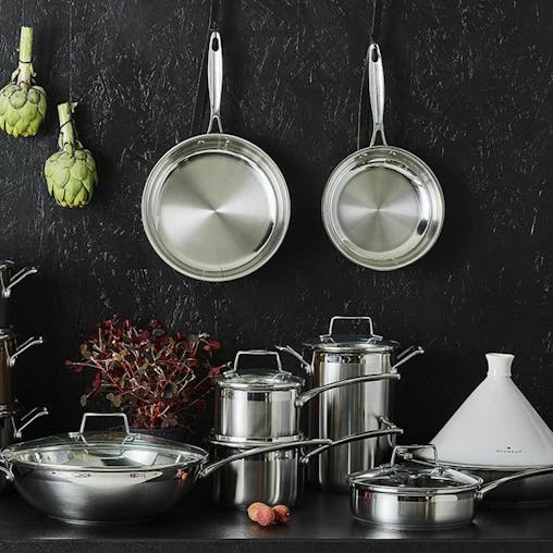 New Scanpan 2 Piece Impact 20Cm & 28Cm Frypan Set | 2Pc