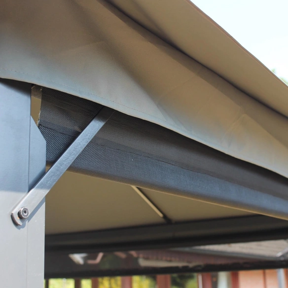 Pavillon »Lina«, Spitzdach, viereckig, BxHxT: 300 x 261 x 300 cm