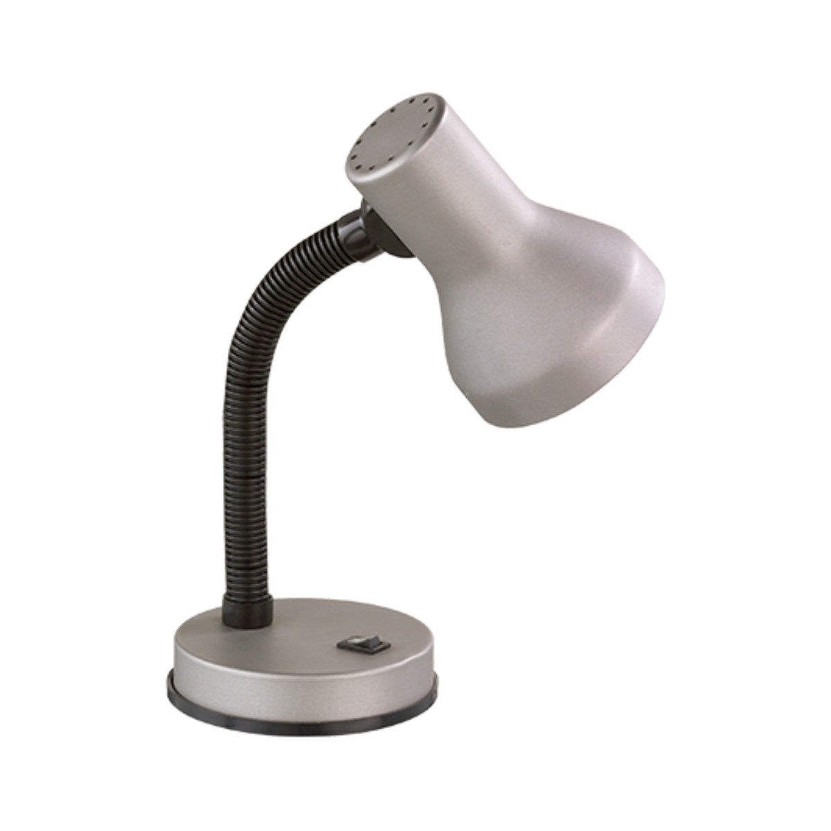 Lampka biurkowaszara PRONTO 1xE27x18W wys:30cm Trio