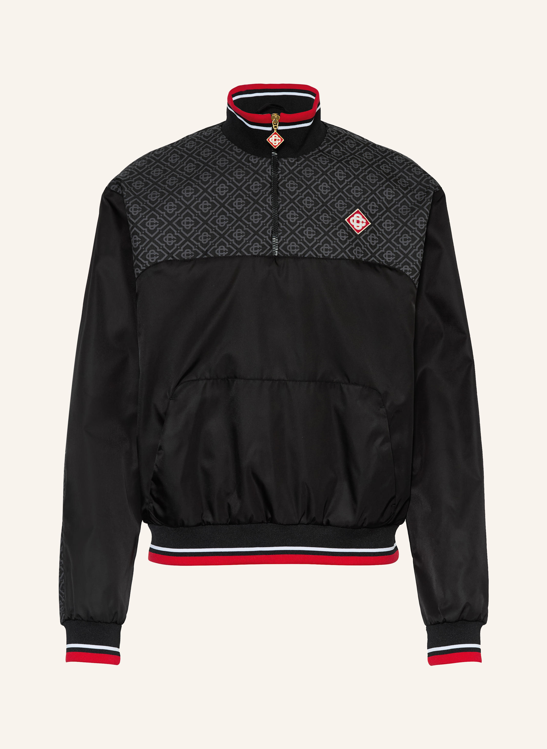 Casablanca Jacke im Materialmix