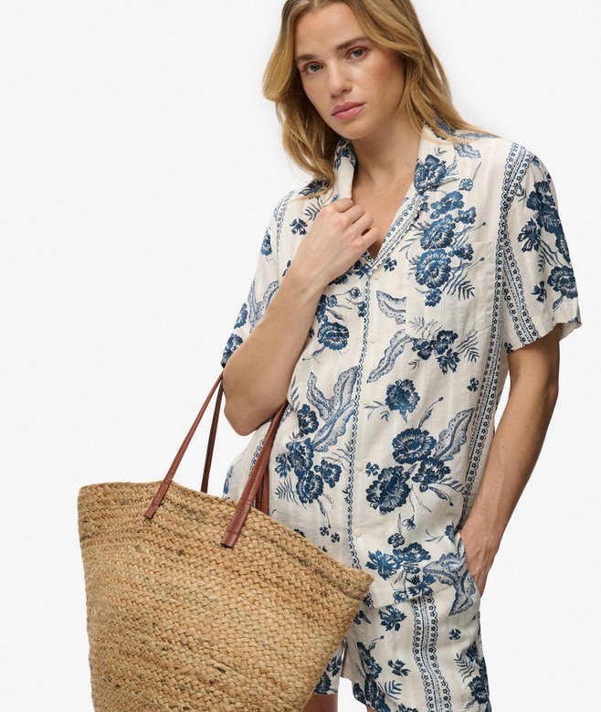Beach Printed Short Sleeve Shirt
