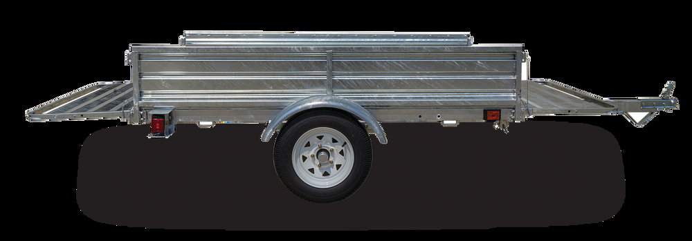 DK2 Galvanized Trailer, 4.5-ft x 7.5-ft