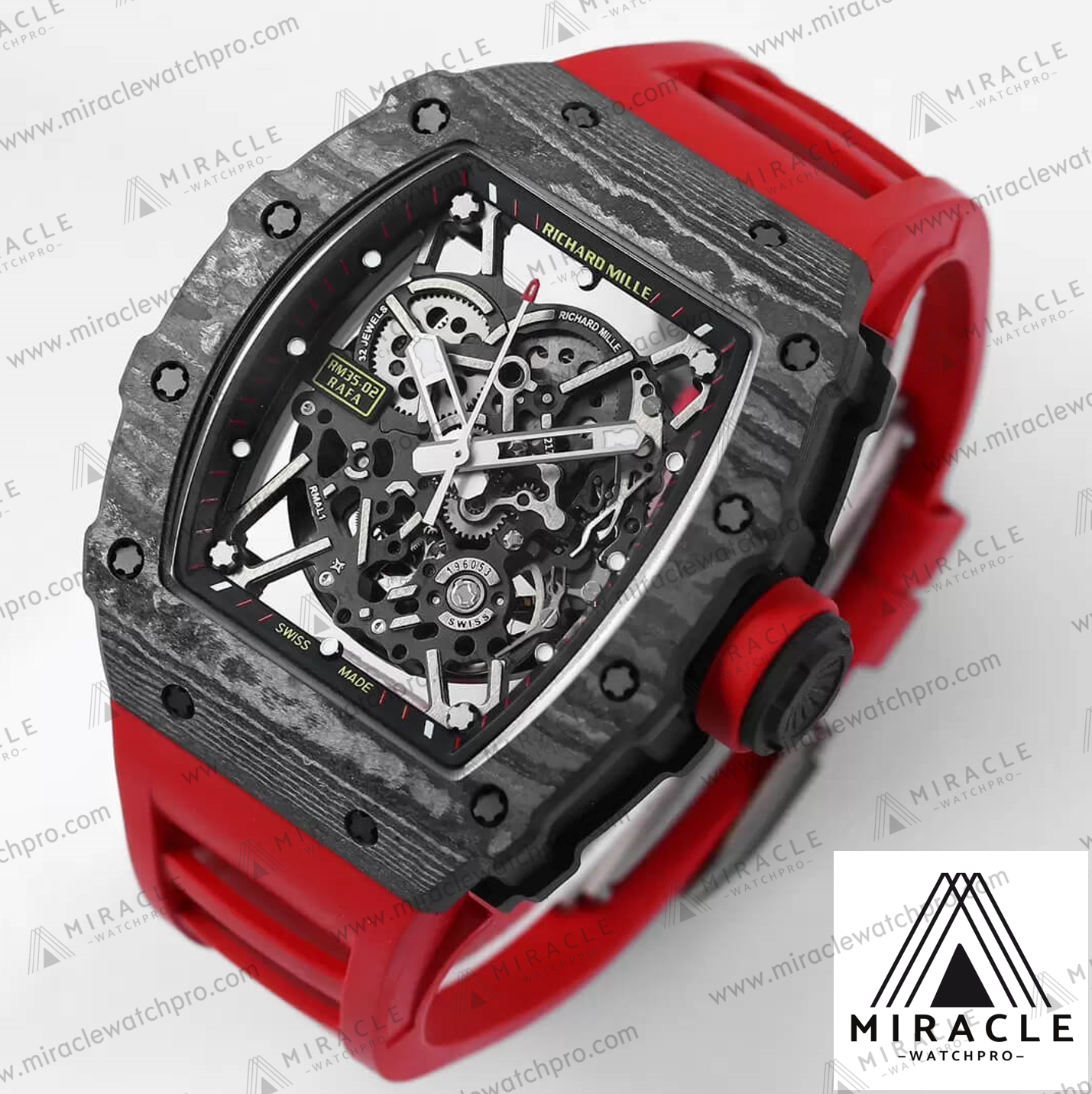 Replica Watch-RICHARD MILLE-ref.RM 35-02-Elite Clone-42.70mm x 49.94mm