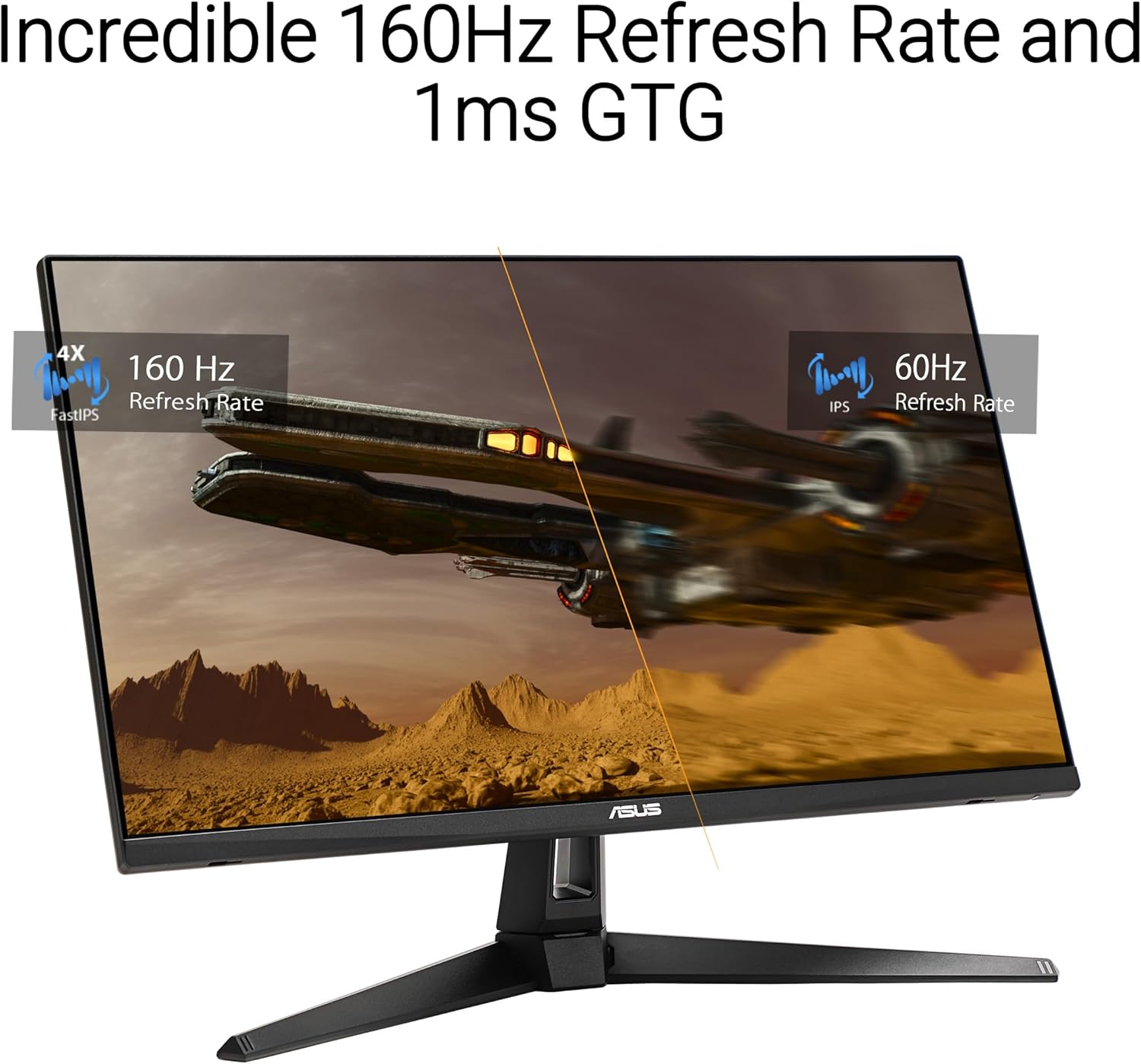 ASUS TUF Gaming 27” 4K HDR Monitor (VG27UQ1A) – 160Hz  1ms  Extreme Low Motion Blur Sync  NVIDIA G-SYNC Compatible  AMD FreeSync Premium  95% DCI-P3  DisplayWidget  3 yr Warranty