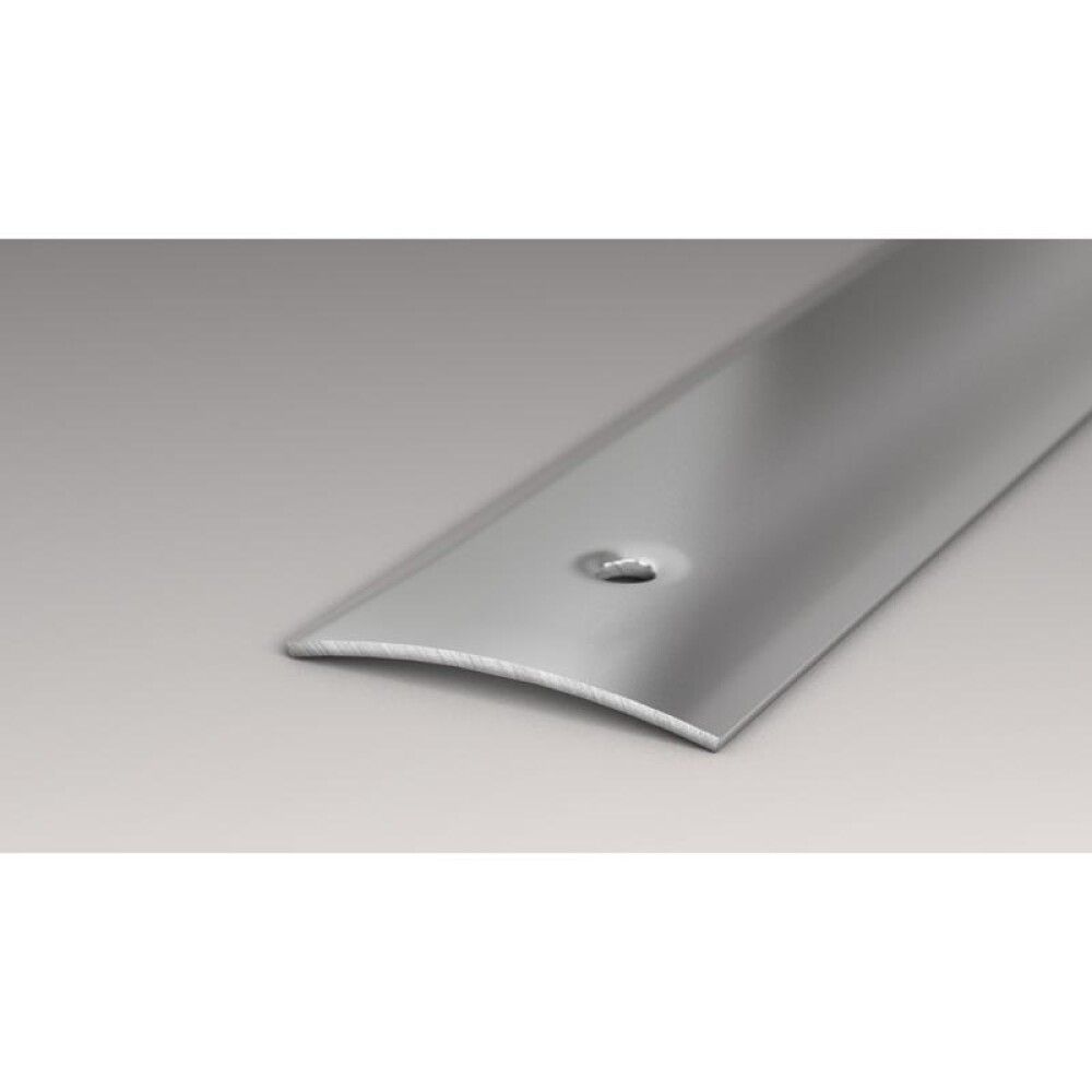OVERGANGSPROFIL LOGOCLIC STÅL BLANK MED SKRUEHULL 1000X30X4MM