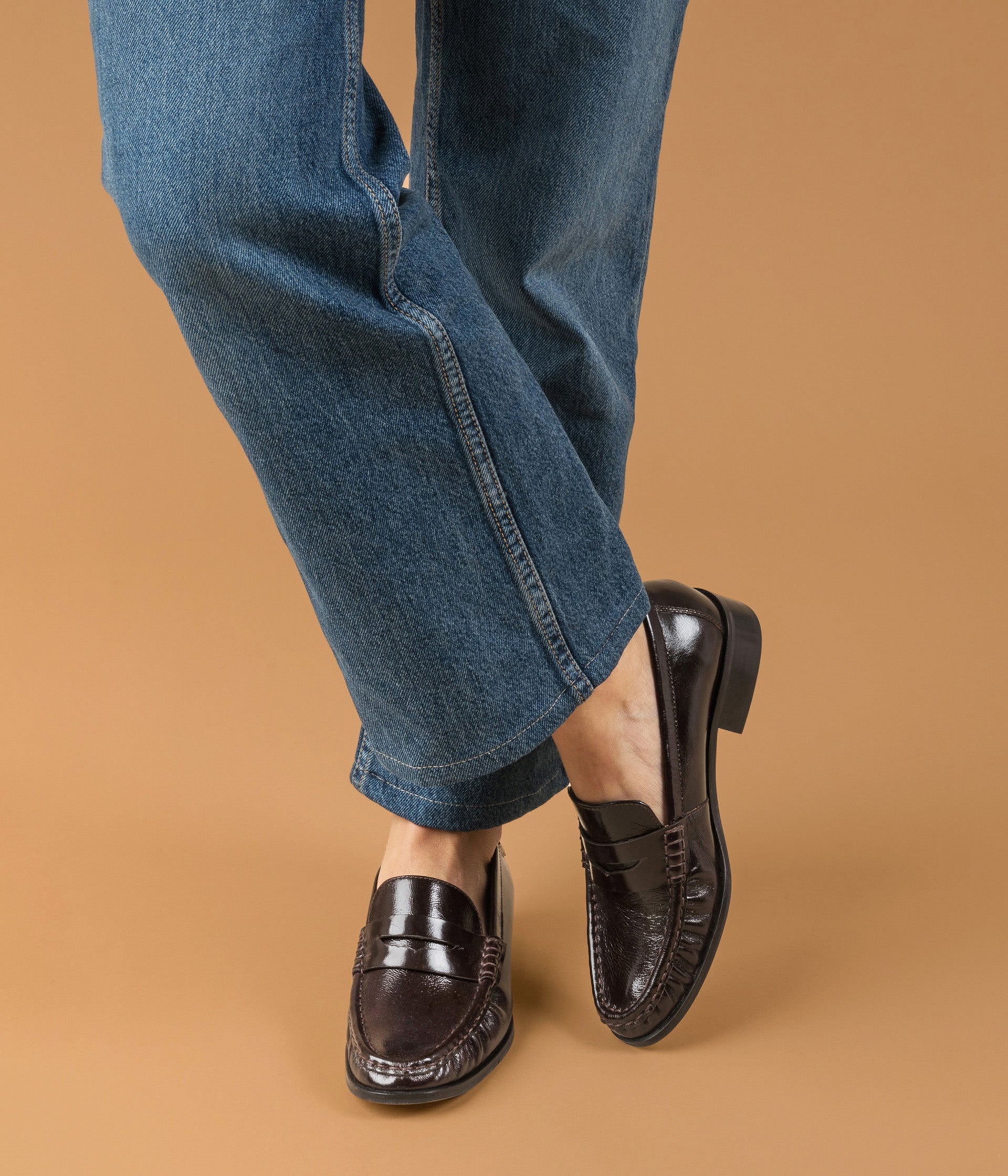 Mocassin Aurélia chocolat