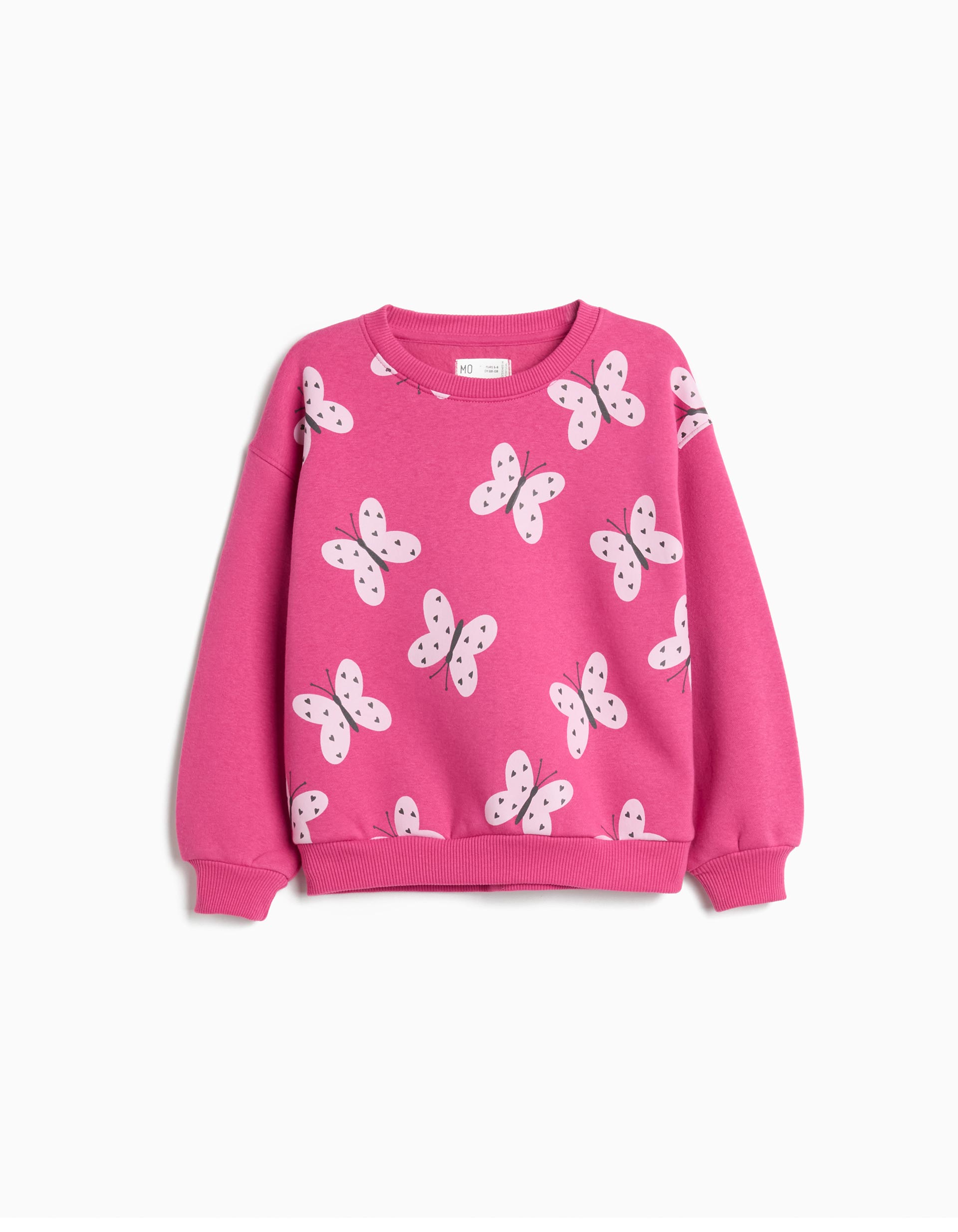 Sweatshirt, Menina, Rosa Escuro
