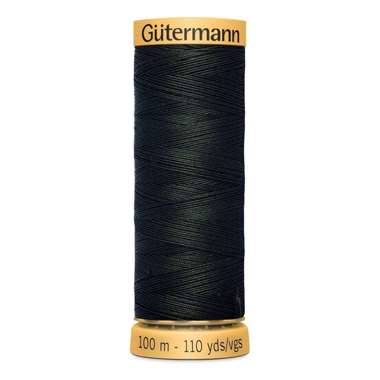 Gutermann Green Cotton Thread 100m (8812)